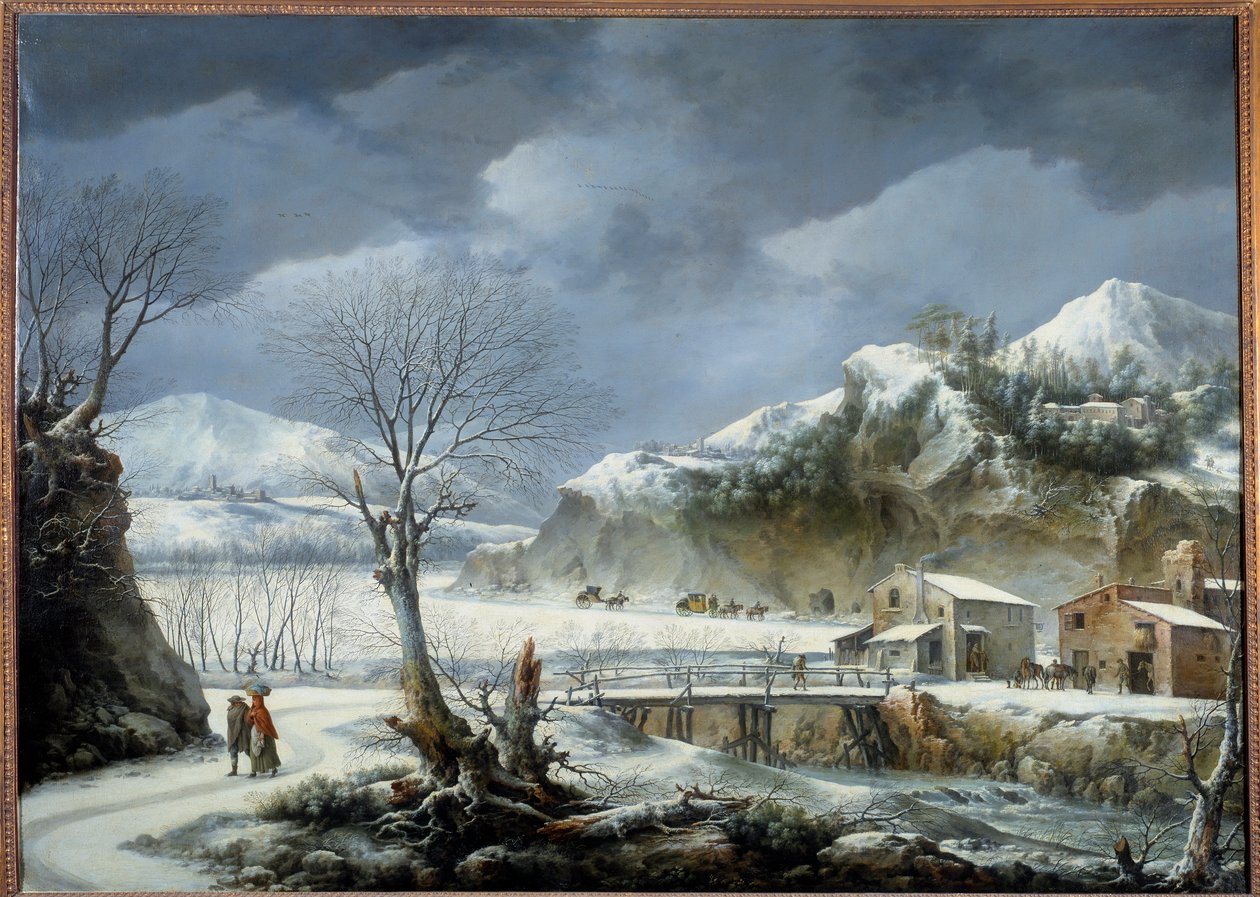 Winter Landscape by Francesco Foschi