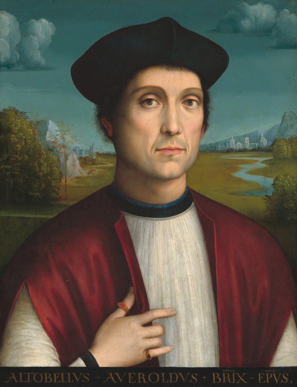 Bishop Altobello Averoldo by Francesco Francia