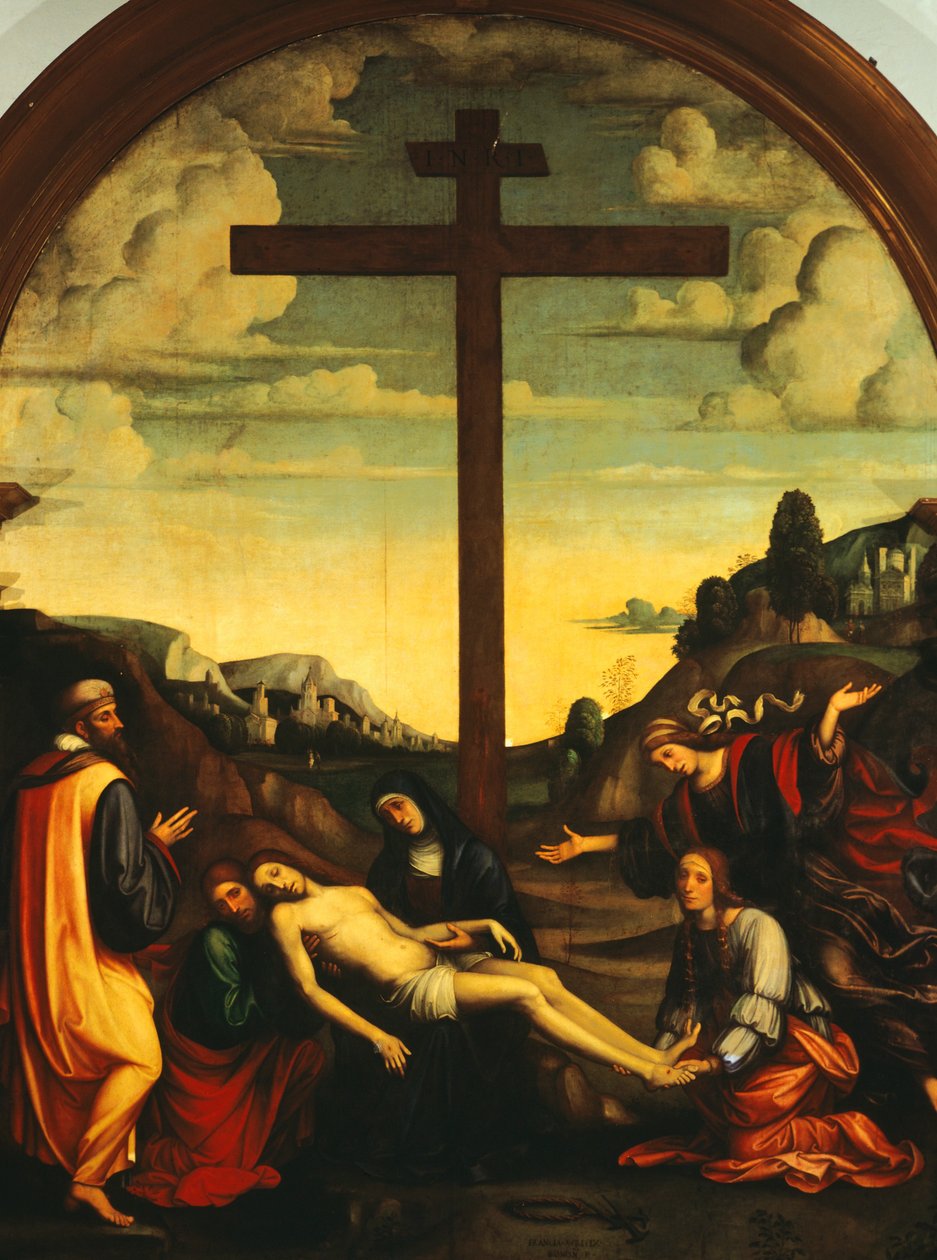 Deposition by Francesco Francia