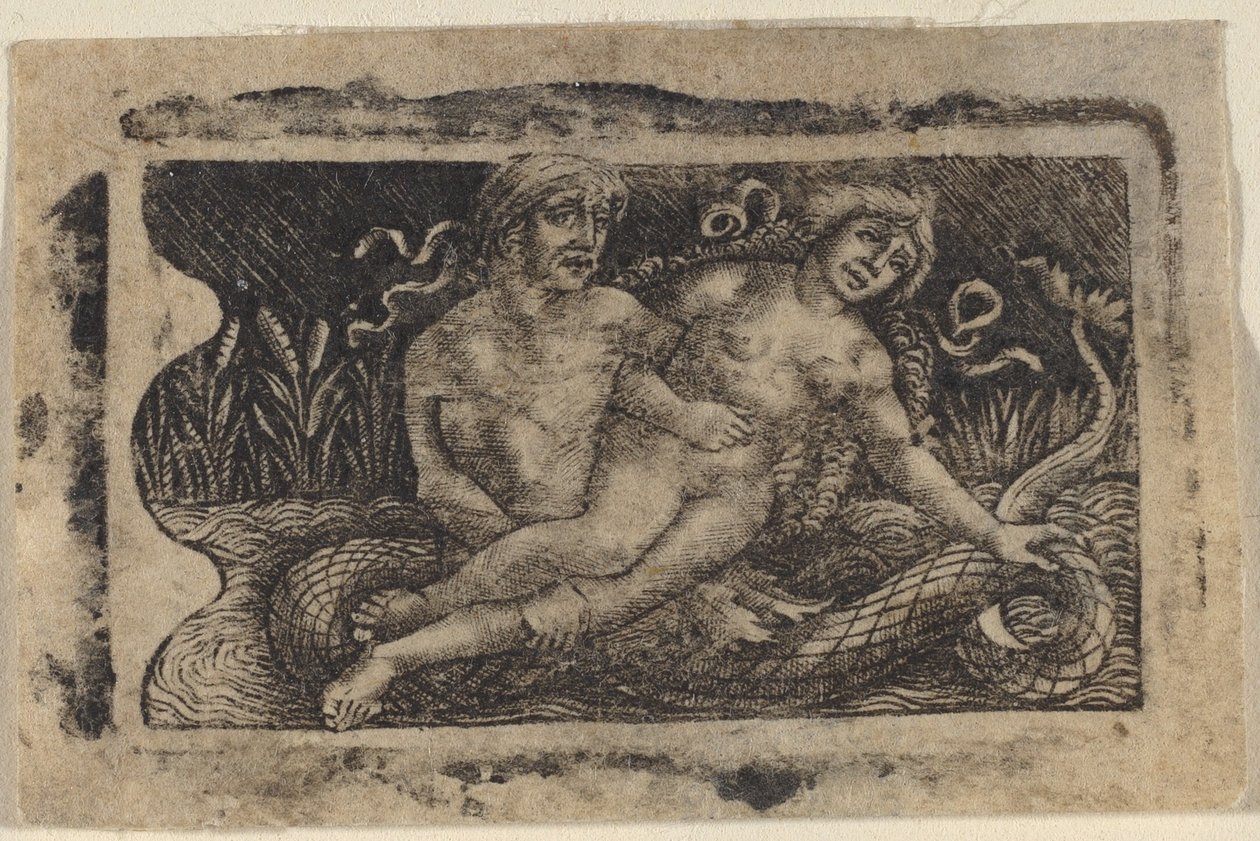 Triton and Nymph by Francesco Francia or Peregrino da Cesena