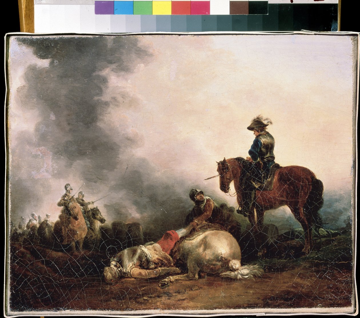 After the Battle by Francesco Giuseppe Casanova