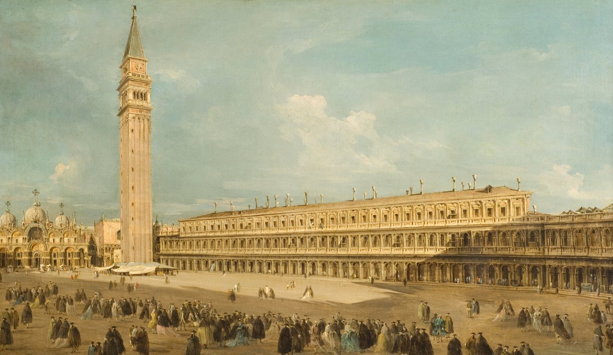 Piazza San Marco in Venice by Francesco Guardi