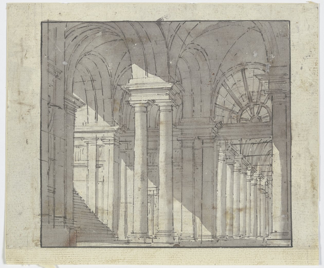 Portico by Francesco Guardi