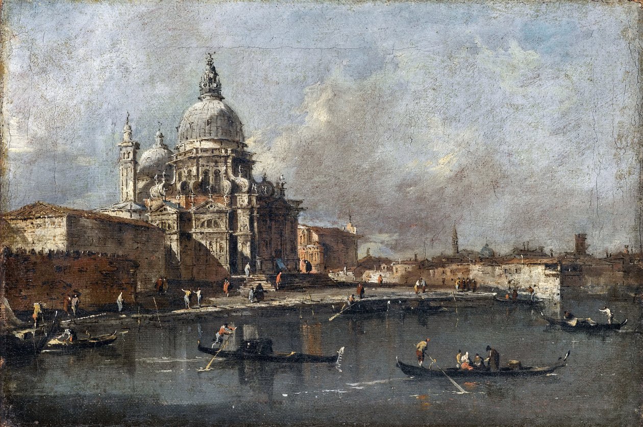 Santa Maria della Salute in Venice by Francesco Guardi