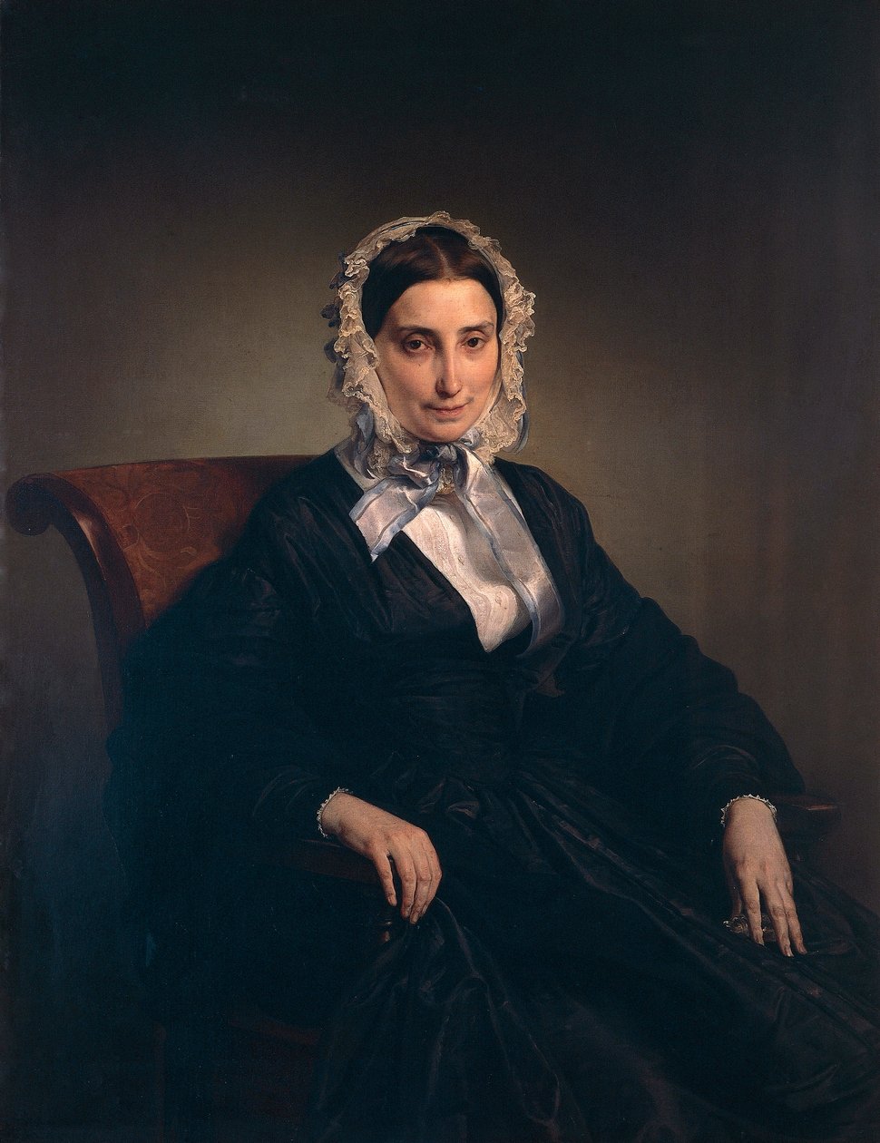 Portrait of Teresa Borri by Francesco Hayez