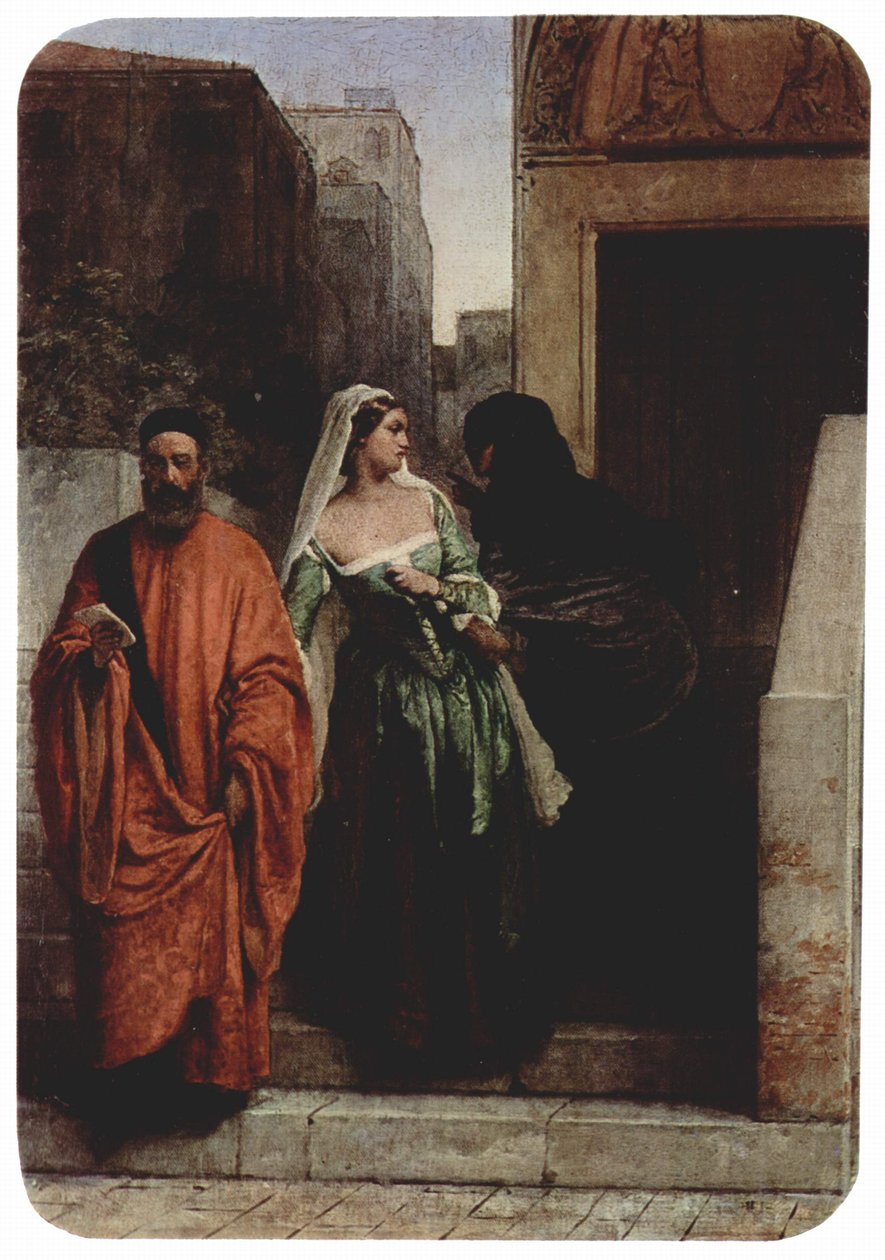 Revenge of a Rival by Francesco Hayez