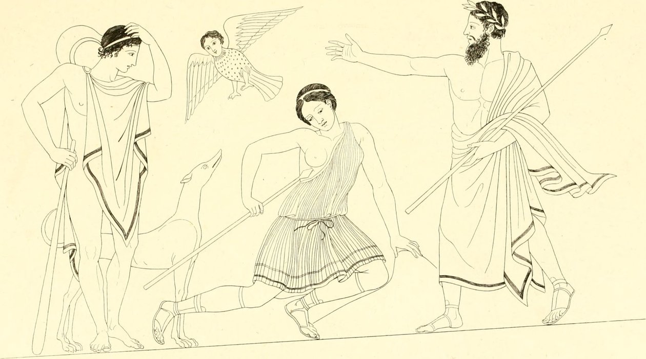Inghirami (1835) Paintings of Earthenware Vases Vol3 T205 by Francesco Inghirami