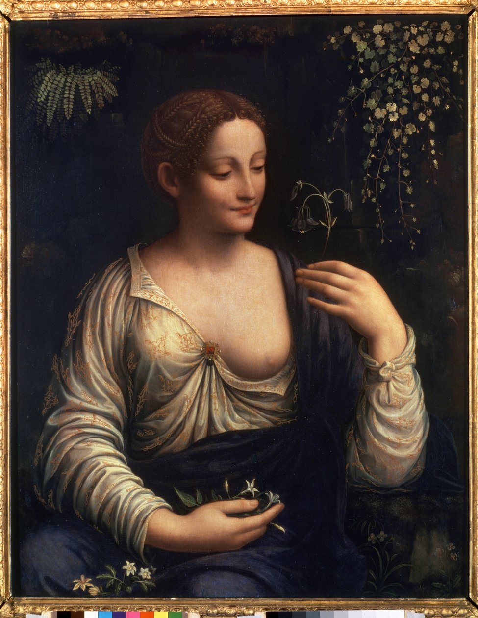 Flora (1510-1515) by Francesco Melzi or Melzo