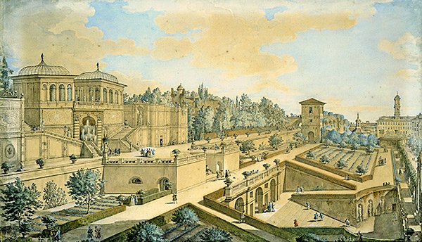 View of Rome by Francesco Panini