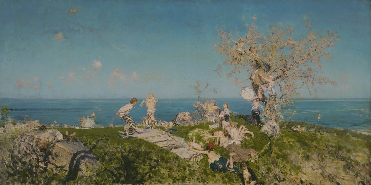 Springtime and Love by Francesco Paolo Michetti