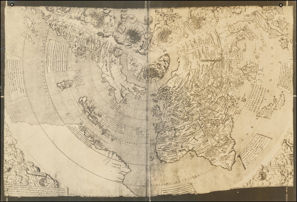 1506 Contarini-Roselli World Map by Francesco Rosselli