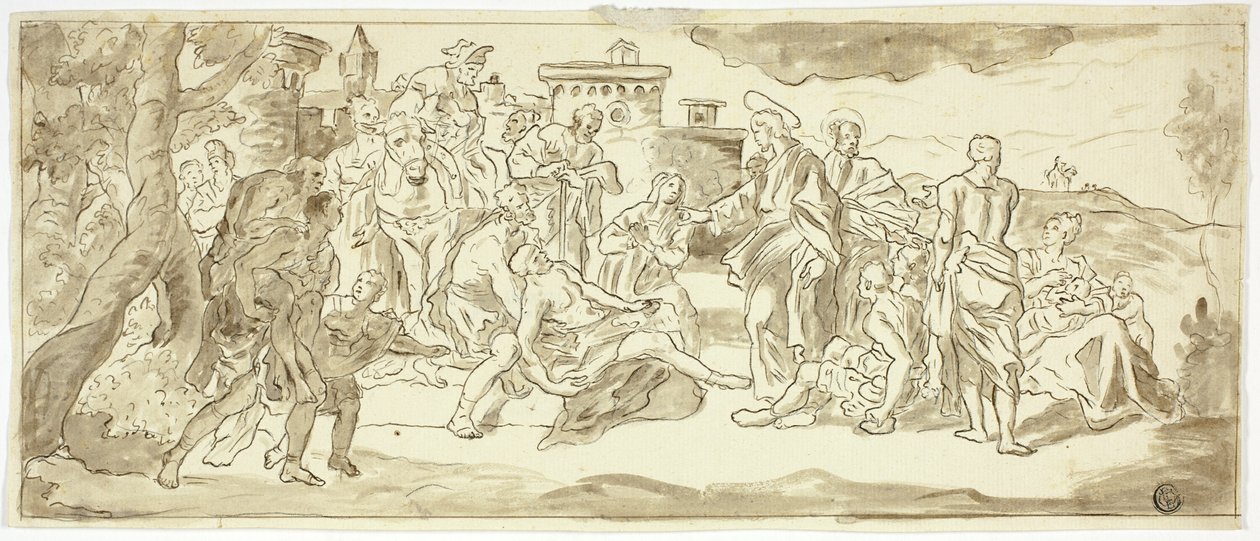 Christ Healing the Lame Man by Francesco Solimena