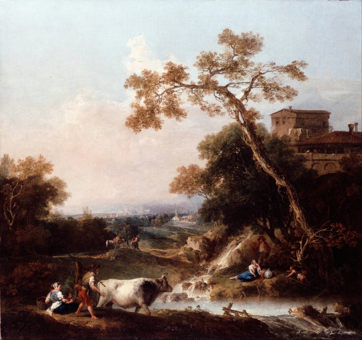 Landscape by Francesco Zuccarelli
