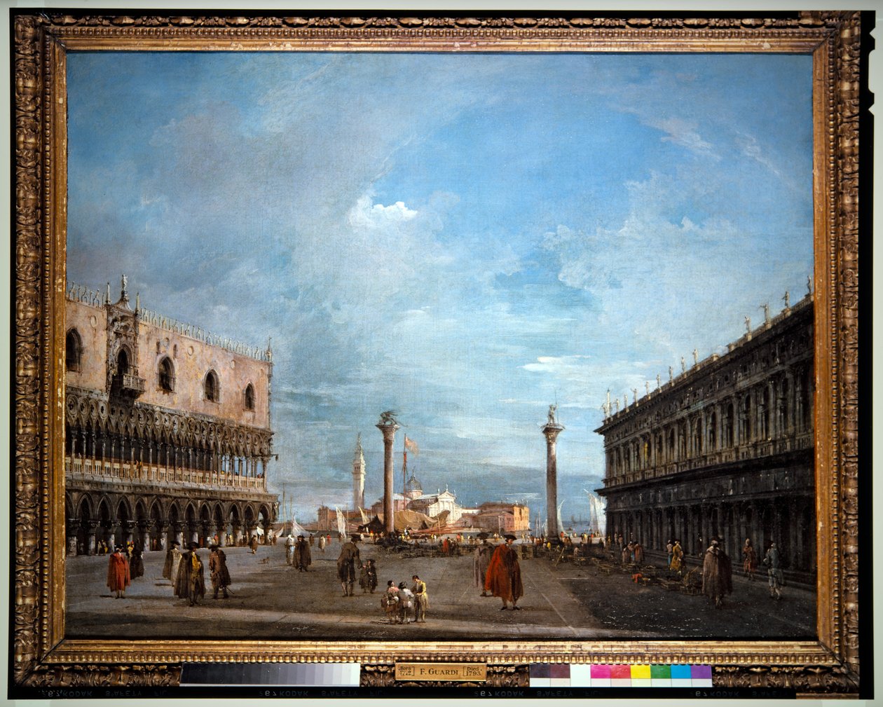 Piazzetta S. Marco by Francesco and/or Gian Antonio (1699 1761) Guardi