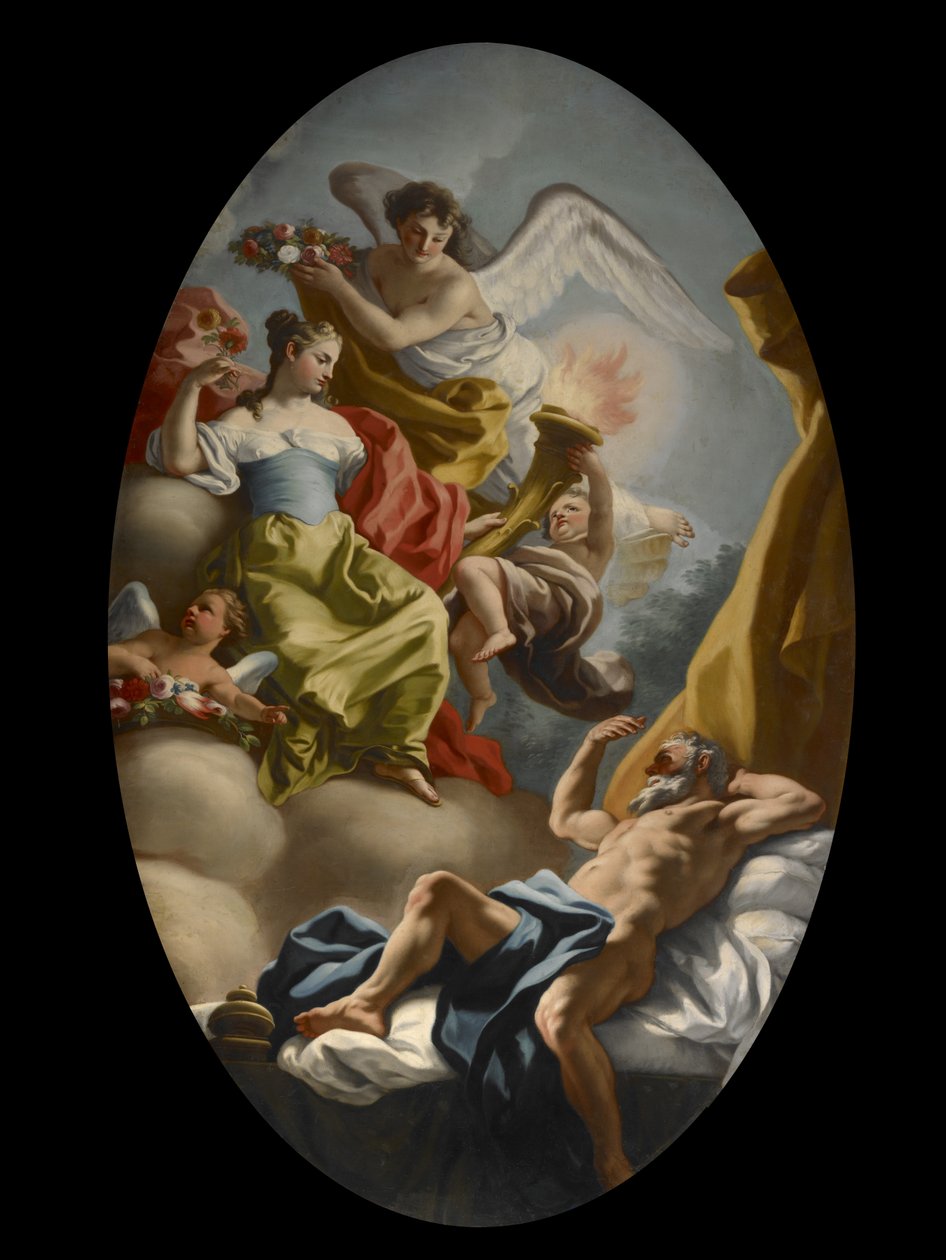 Allegory of Wisdom and Truth by Francesco de Mura
