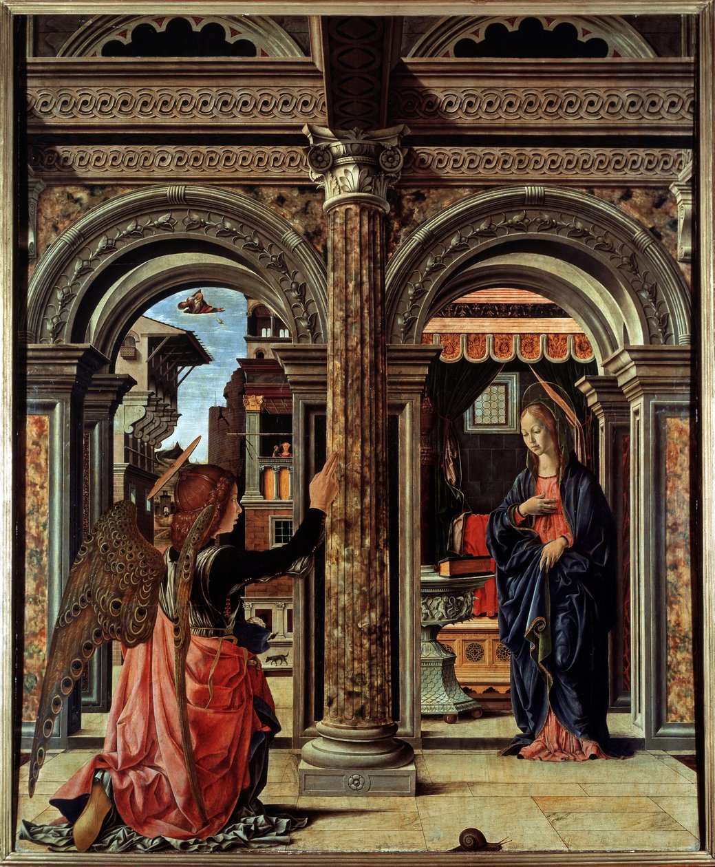 The Annunciation by Francesco del Cossa