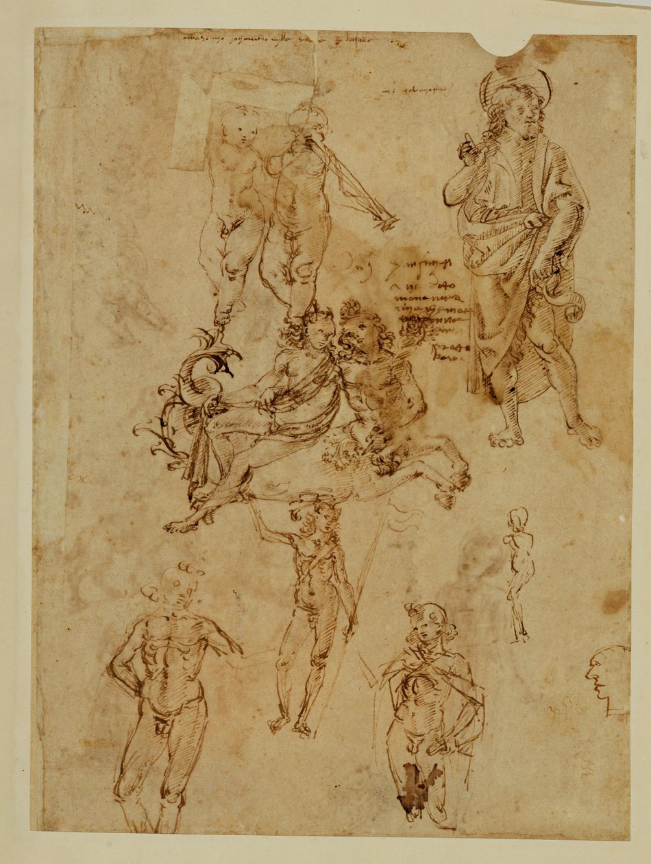Centaur Raping a Nymph by Francesco di Simone (attr. to)
