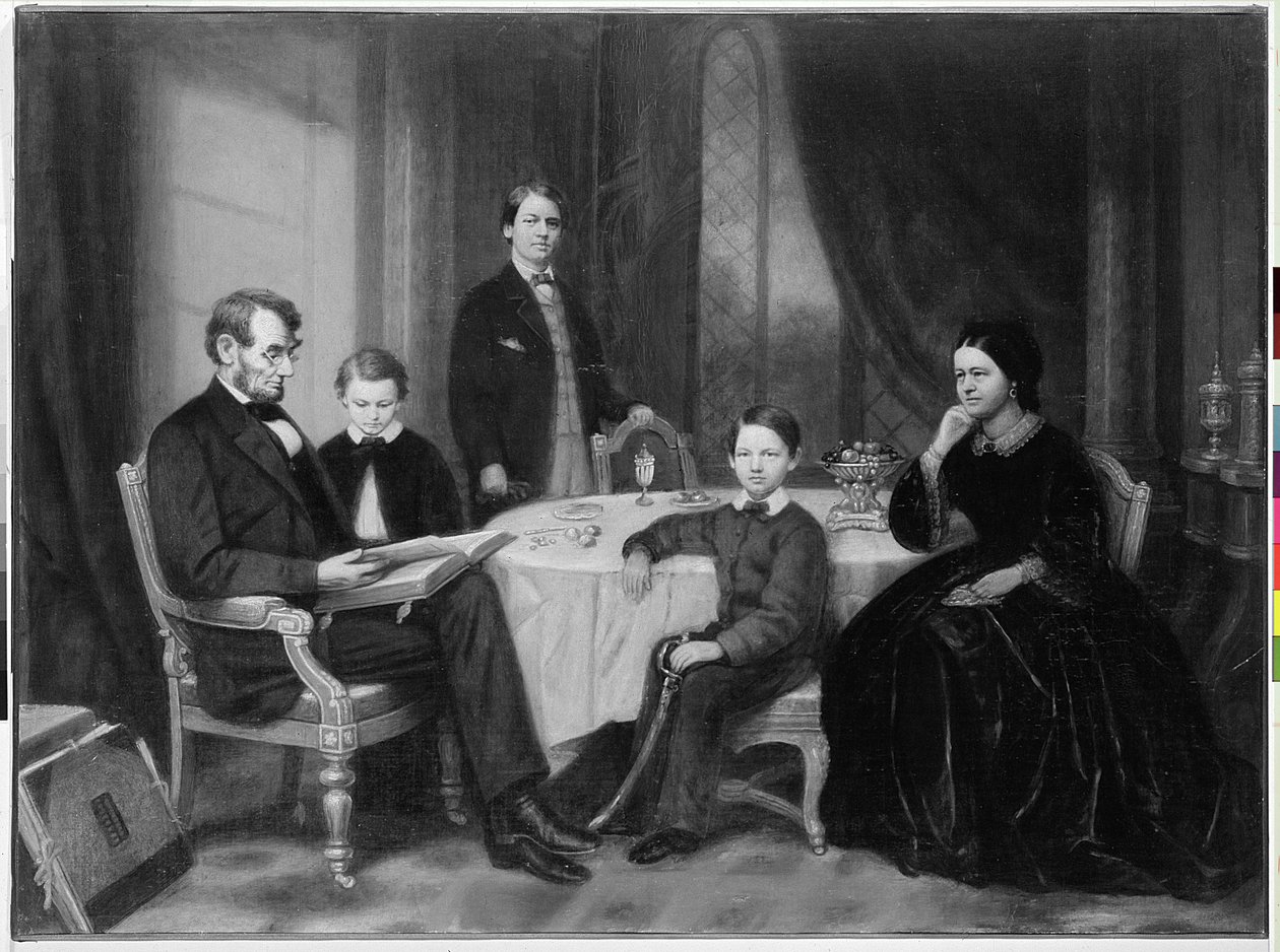 The Lincoln Family, c.1865 by Francis Bicknell Carpenter