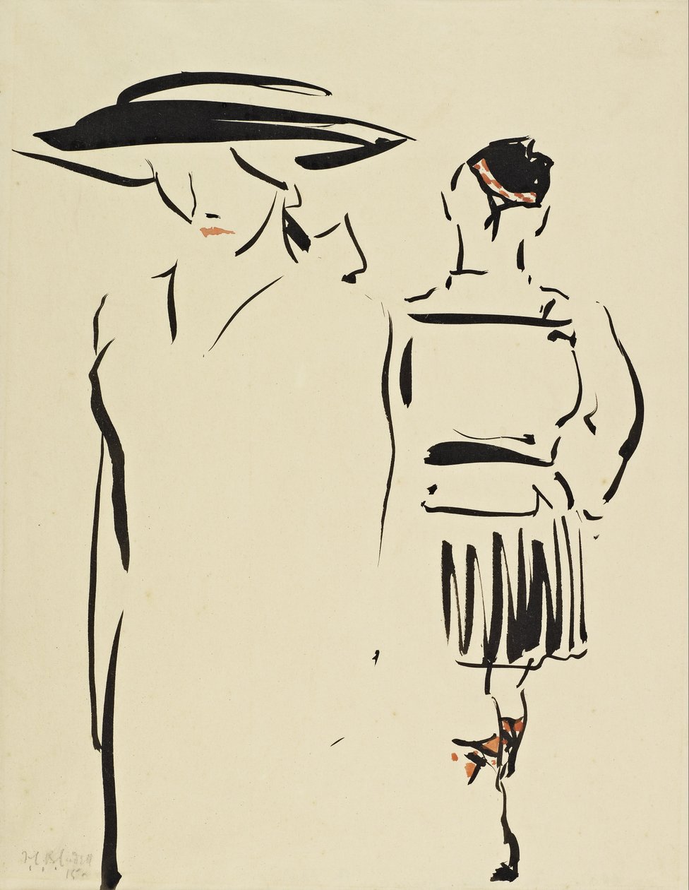 The Parting by Francis Campbell Boileau Cadell