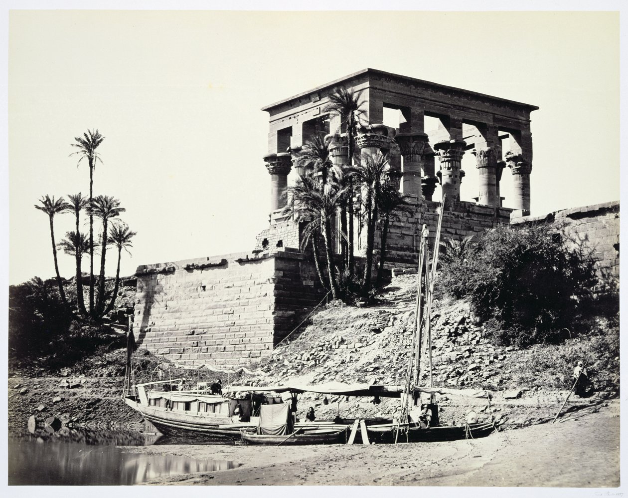 Kiosk of Trajan, Philae, Egypt by Francis Frith