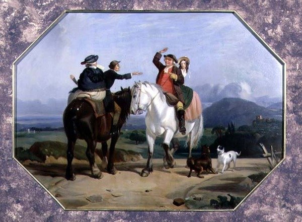 The Return from the Market by Francis (after) Wheatley