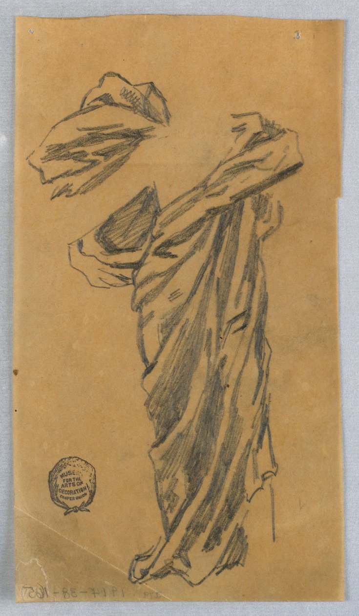 Drapery Study by Francis Augustus Lathrop