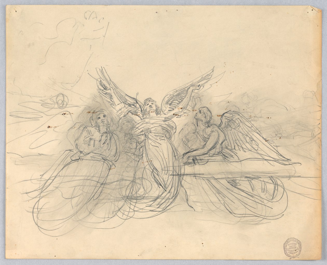 Group of Angels by Francis Augustus Lathrop