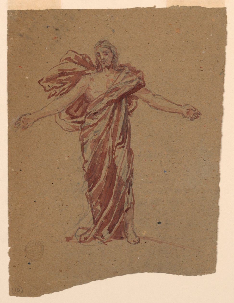 Study for Christ, Chancel of St. Bartholomew, New York by Francis Augustus Lathrop
