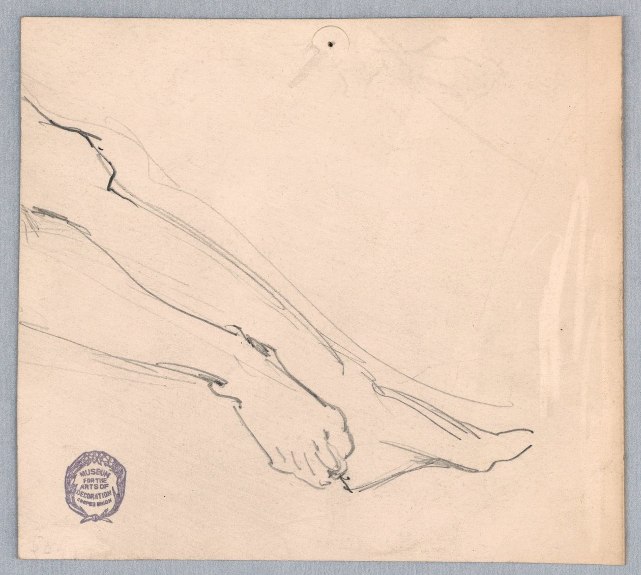 Study for "Diana and Her Attendants among the Constellations" by Francis Augustus Lathrop