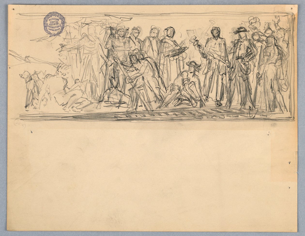 Study for a Mural or Panel by Francis Augustus Lathrop