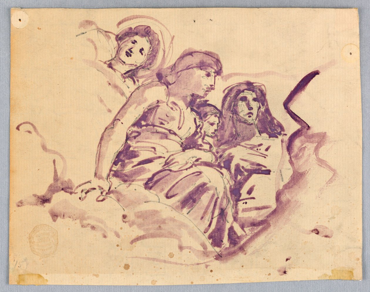 Study of Heavenly Figures by Francis Augustus Lathrop