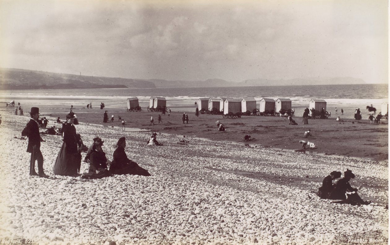 Pensarn Beach by Francis Bedford