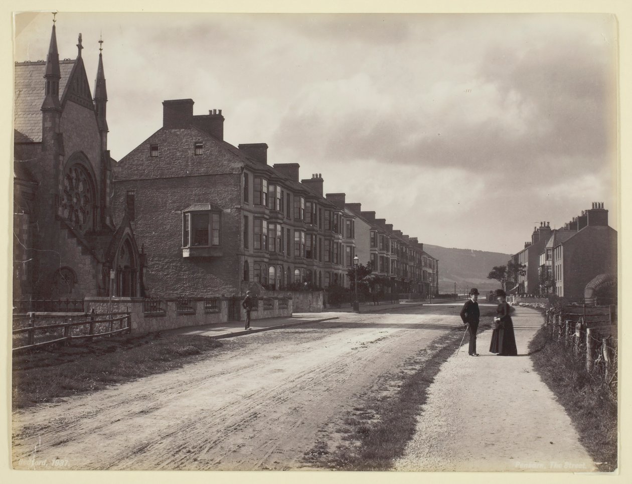 Pensarn, the Street by Francis Bedford