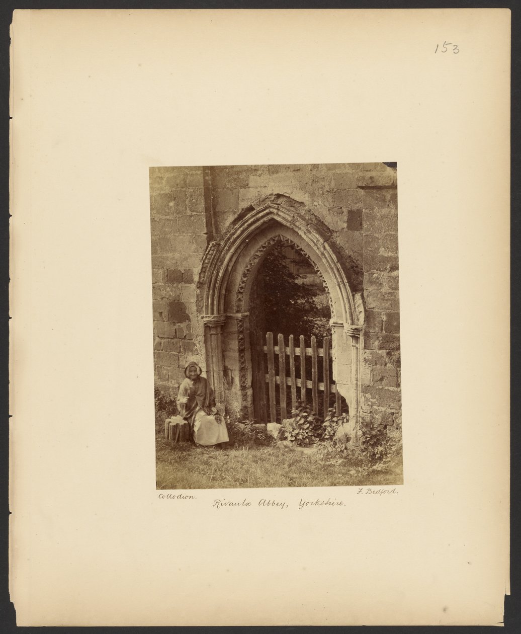 Rievaulx Abbey, Yorkshire by Francis Bedford