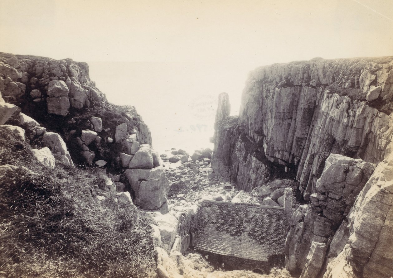 Rocky Inlet with Seascape by Francis Bedford