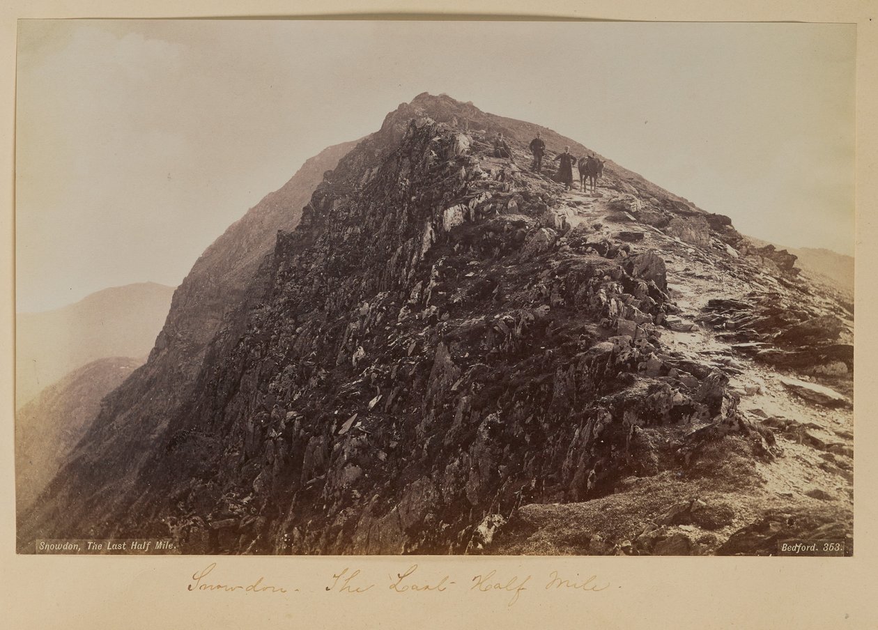 Snowdon - The Last Half Mile by Francis Bedford