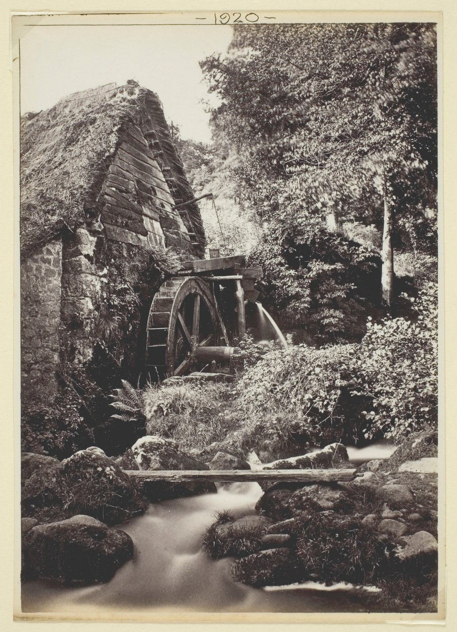 Untitled [Watermill], 1860-94 by Francis Bedford