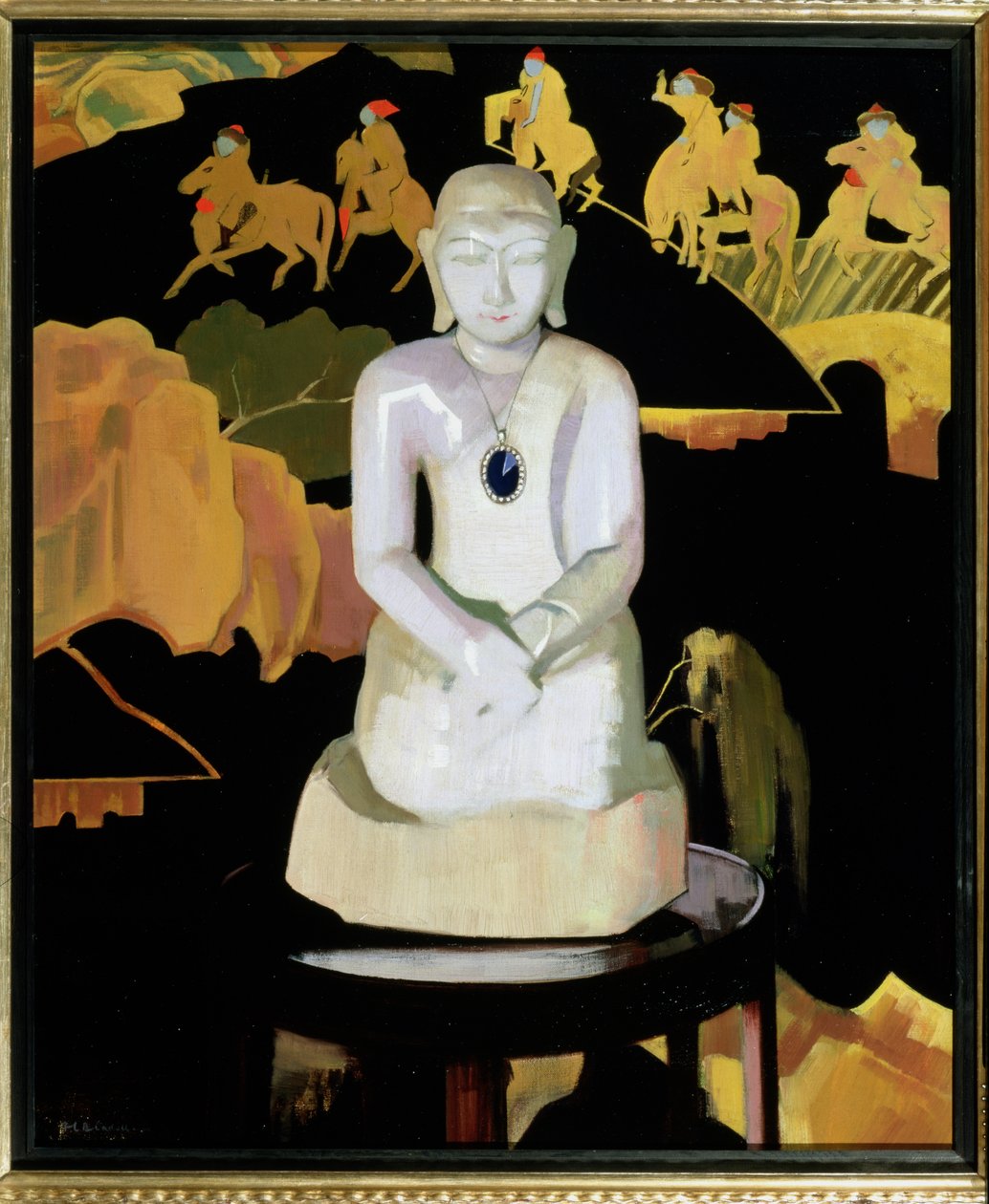 The Buddha (Black and Gold) by Francis Campbell Boileau Cadell
