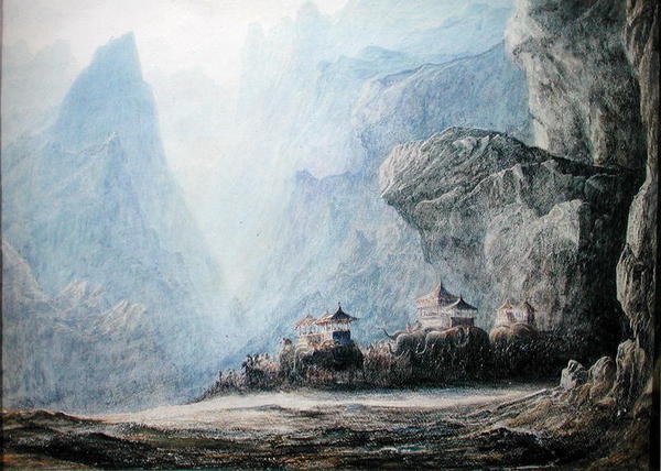 The Procession of Cristina by Francis Danby