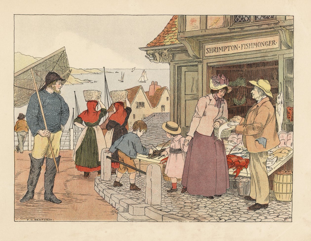 Victorian fishmonger