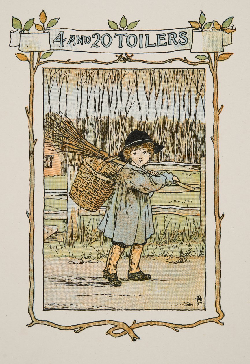 Vignette from Four and Twenty Toilers, published 1900 by Francis Donkin Bedford