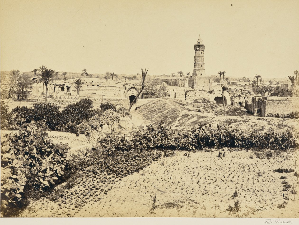 Gaza (The Old Town) by Francis Frith