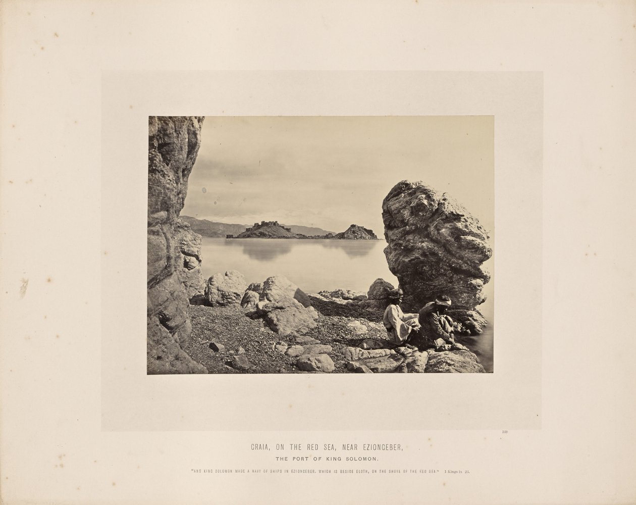 Graia, on the Red Sea, near Eziongeber by Francis Frith
