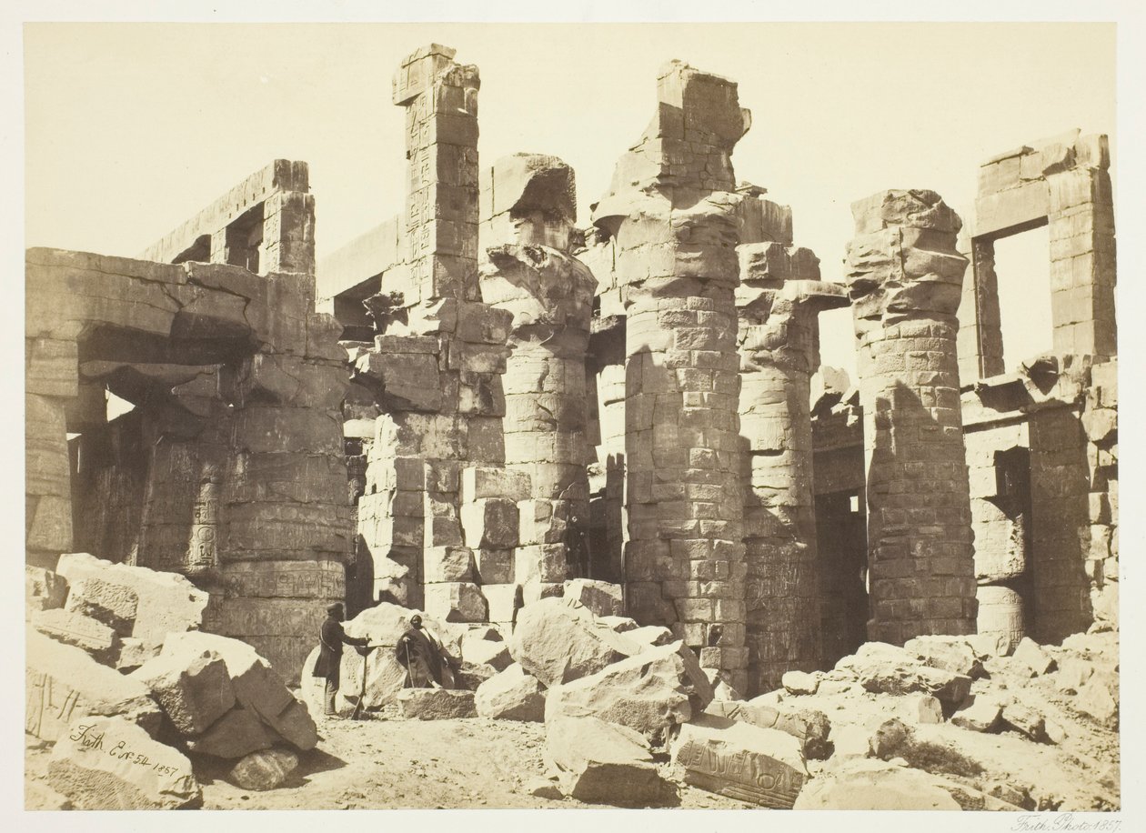 Hall of Columns by Francis Frith: Buy fine art print