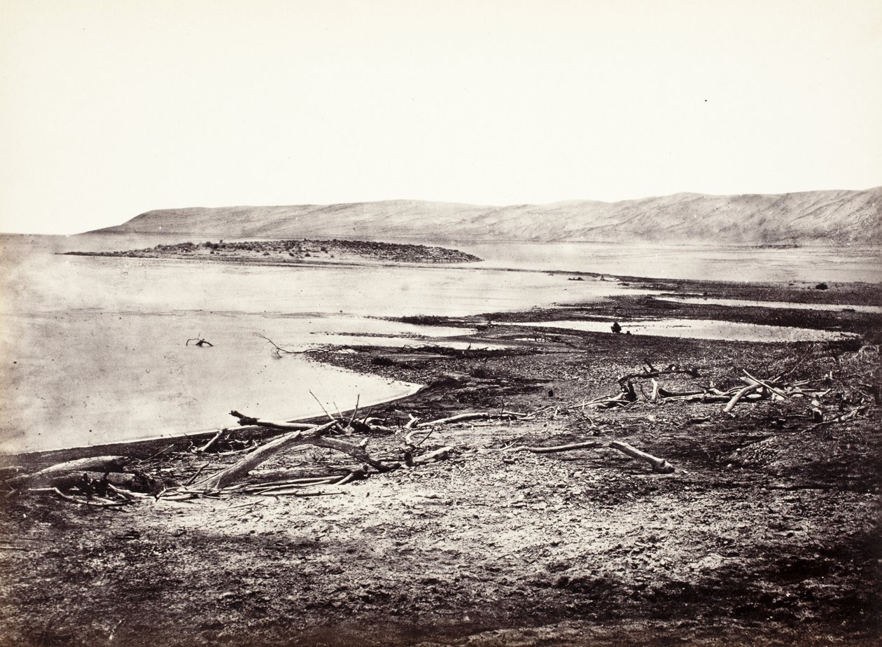North Shore of the Dead Sea by Francis Frith
