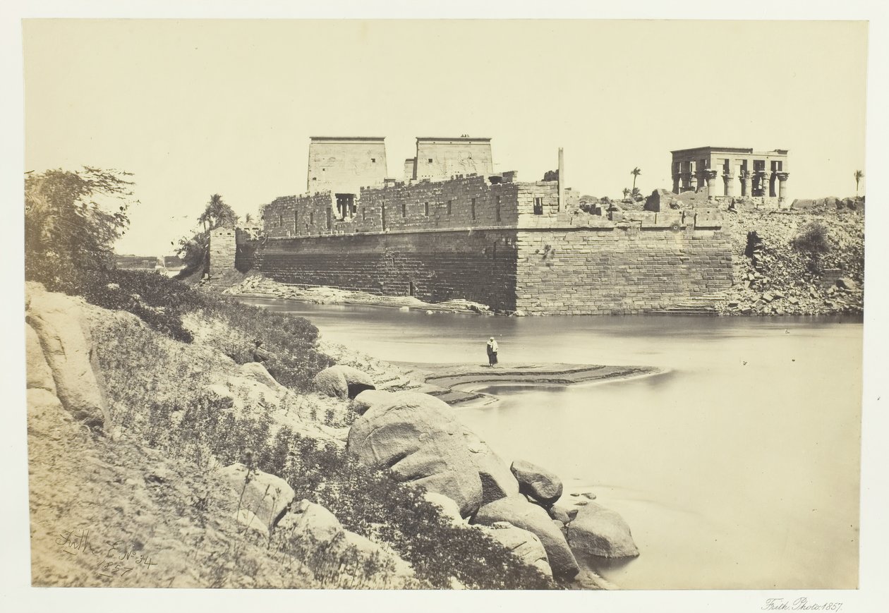 South End of the Island of Philae, 1857 by Francis Frith