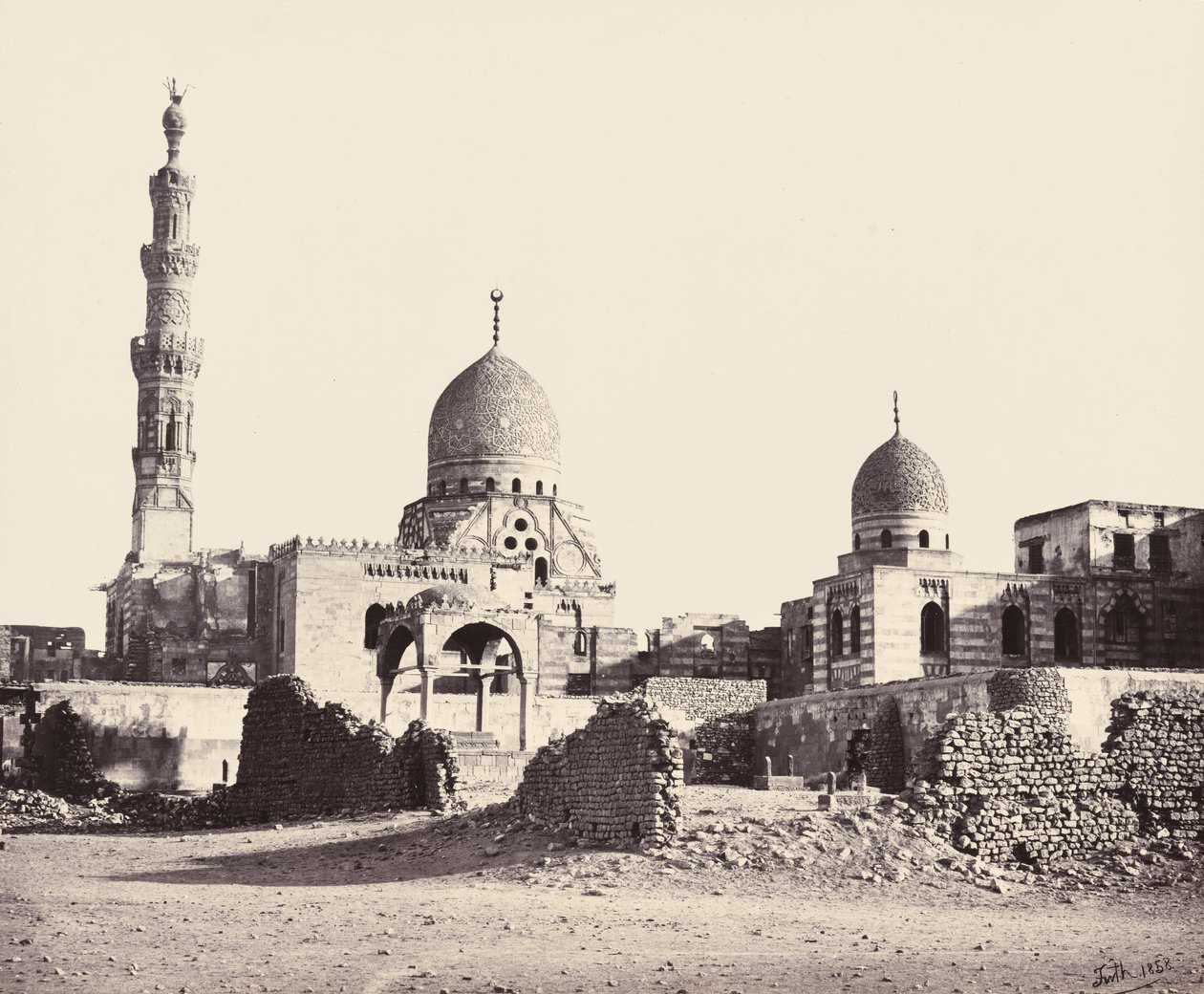 The Mosque of Kaitbey by Francis Frith
