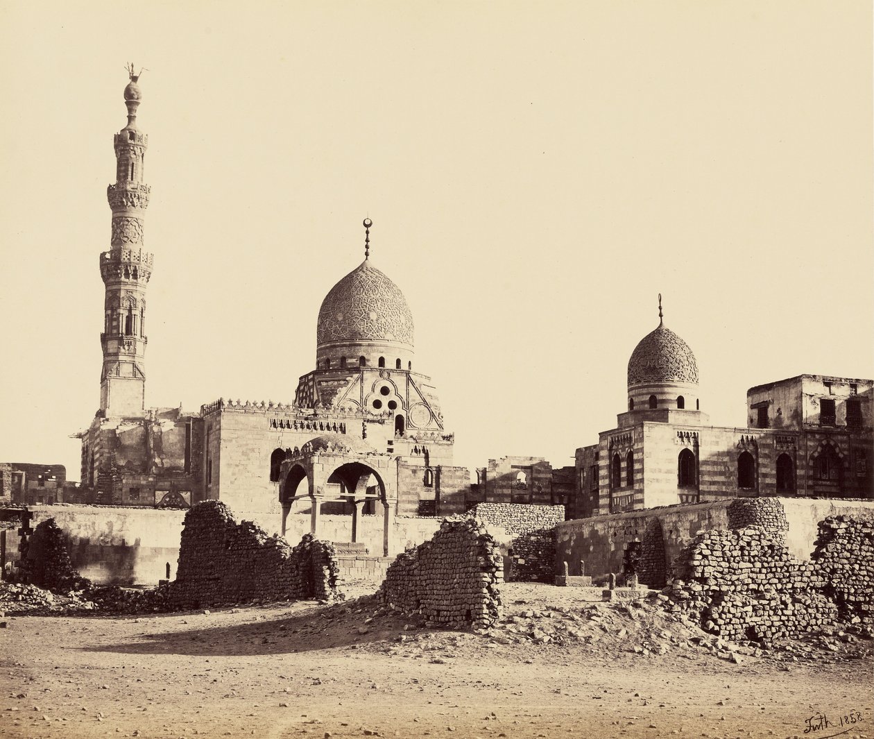 The Mosque of Kaitbey by Francis Frith
