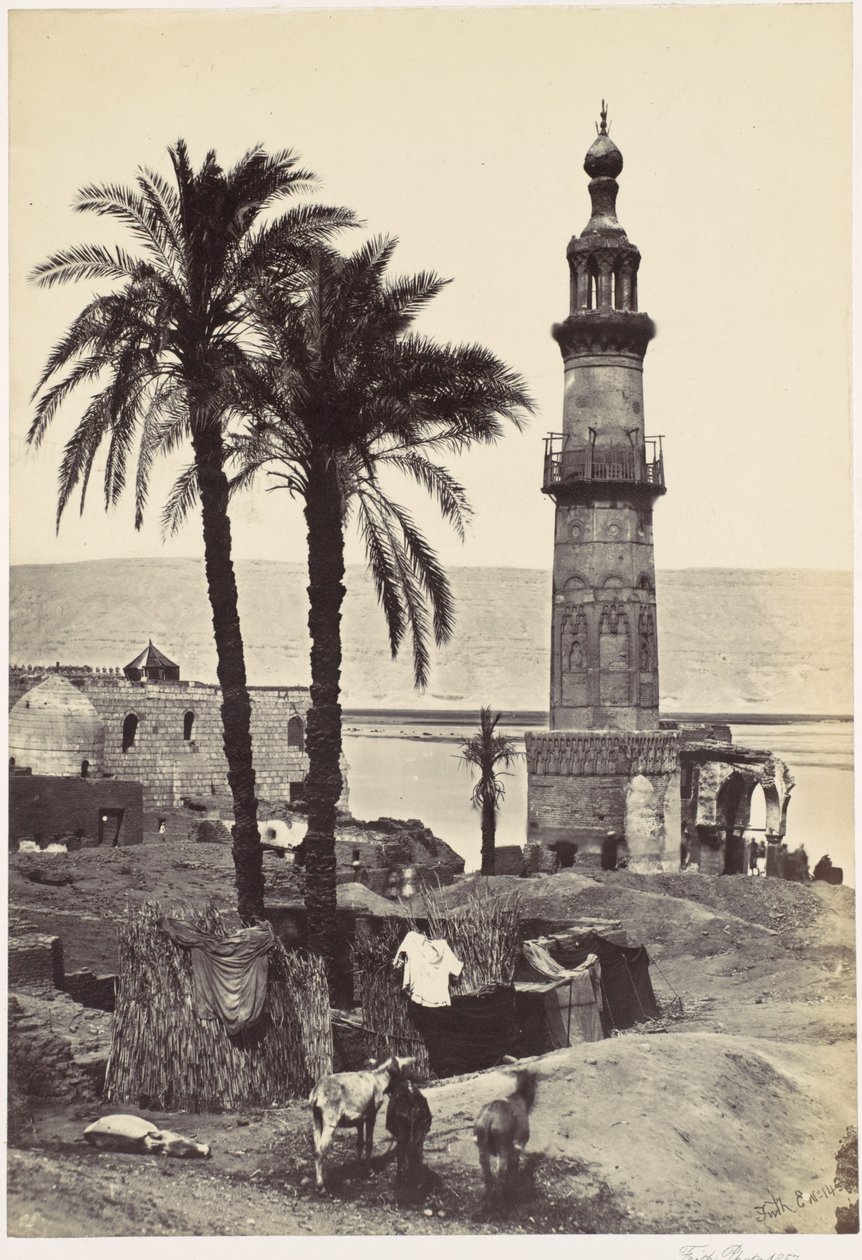 View at Girgeh by Francis Frith