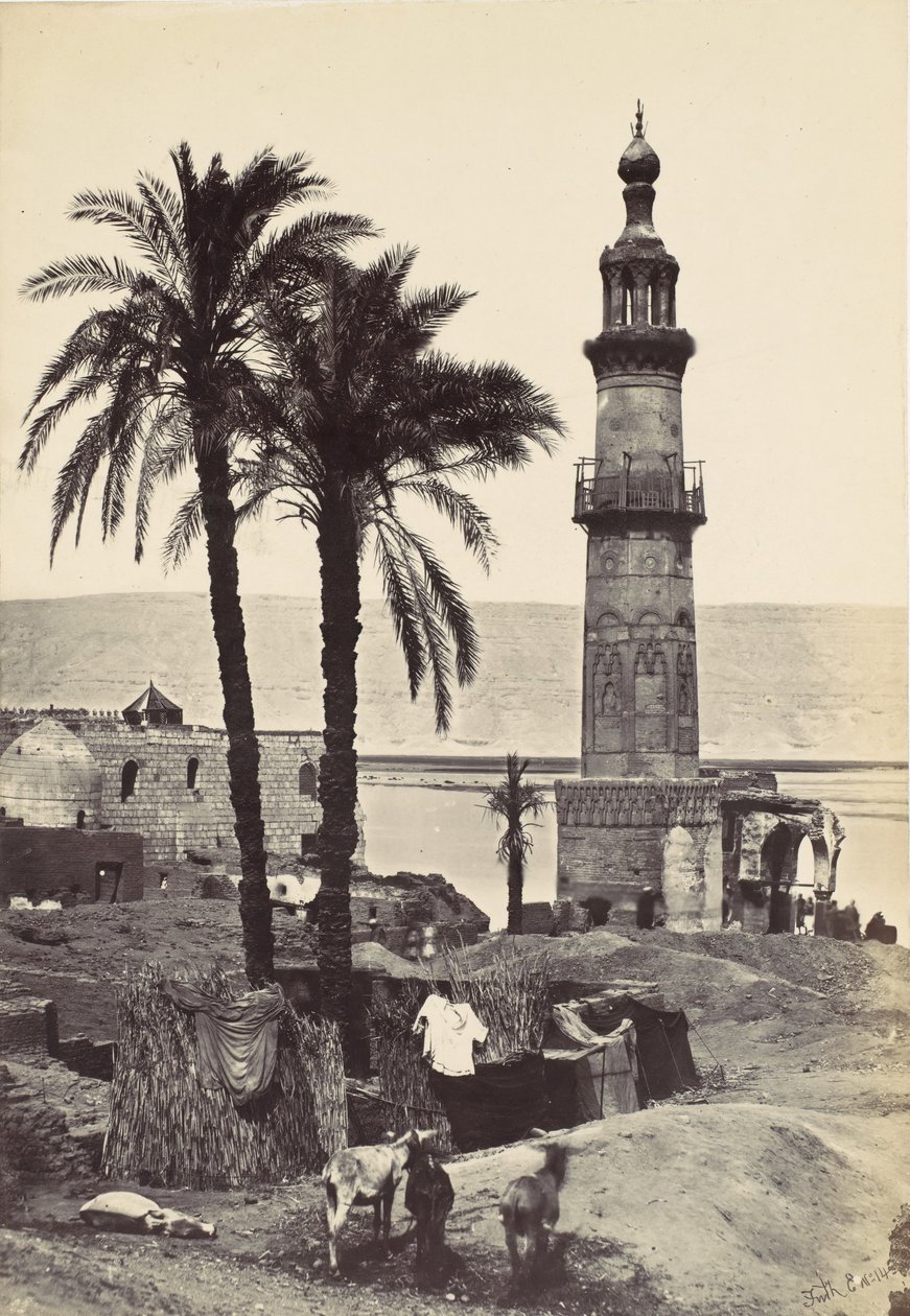 View at Girgeh by Francis Frith